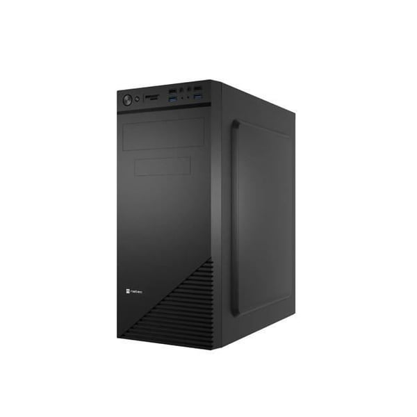 PC Kasse - NATEC - Cabassu G2 - Midi Tower - USB 3.0 - Grå/Sort