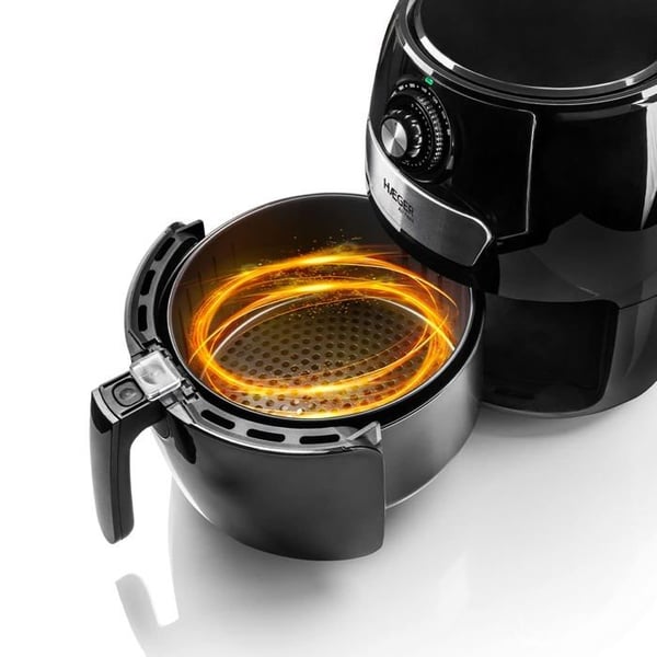 Fritös - HAEGER - AIR FEAST - 1500 W - 3,7 L - Snabb luftcirkulationssystem