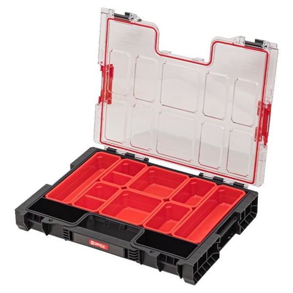 Organisatör - Qbrick System - PRO 200 - 452 x 358 x 79 mm - 6 l - IP54 - Stapelbar