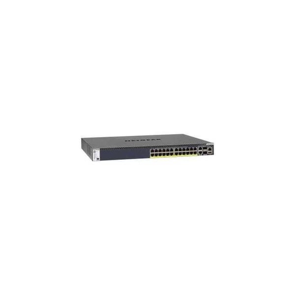 Switch - NETGEAR - GSM4328PB-100NES - 28 portar - 1,000W PSU - Hanterbar, stapelbar