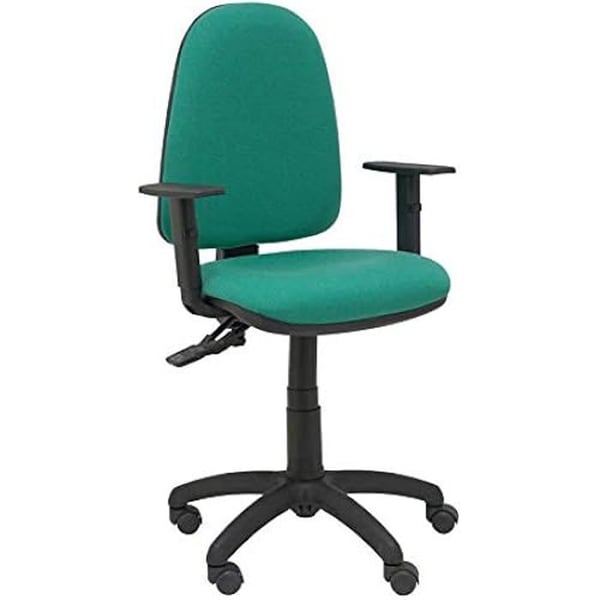 Kontorsstol - PIQUERAS Y CRESPO - Modell BALI456B10 - Grön - Höjdjusterbar - Armstöd