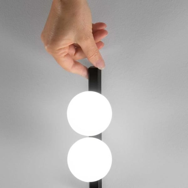 Ideal Lux PING PONG Taklampa Globe 6 Ljus Svart 1500Lm 3000K
