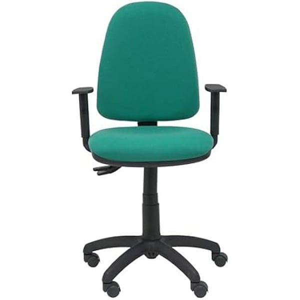 Kontorsstol - PIQUERAS Y CRESPO - Modell BALI456B10 - Grön - Höjdjusterbar - Armstöd