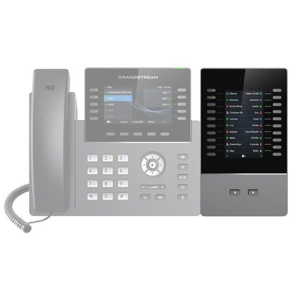 Udvidelsesmodul - GRANDSTREAM - GBX20 - 4,3 tommer LCD-skærm - 4 håndsæt - Farve grå