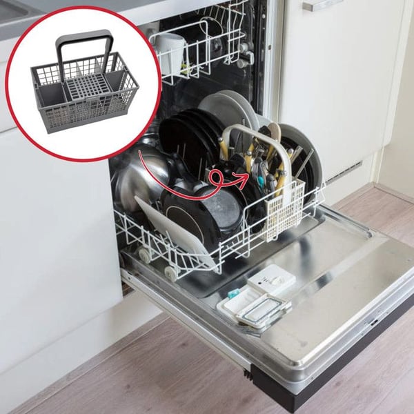 Bestickkorg till BOSCH diskmaskin - Vit