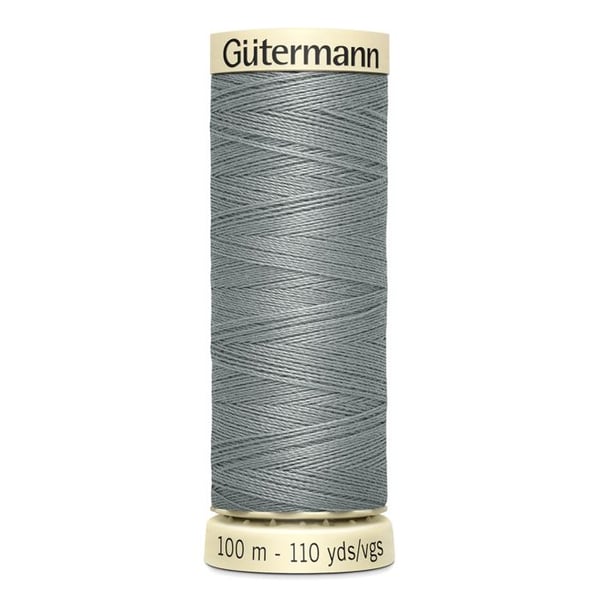 Fil att sy 100% polyester Gutermann 1 Spool - Att 545 - silverräv