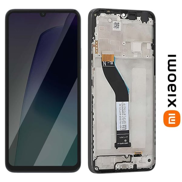 Originalt Fullskärm - XIAOMI - Redmi 14C - LCD HD+ - Inbyggd Chassi - Svart