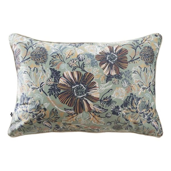 Avtagbar kudde 40 x 60 cm "Isaline" Tryckt sammet l'Effet Papillon