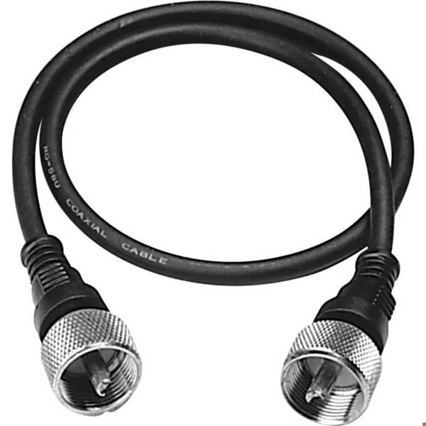 Adapterkabel - ALBRECHT - NC-535 - 0,5 m - Koaxial - PL-kontakter