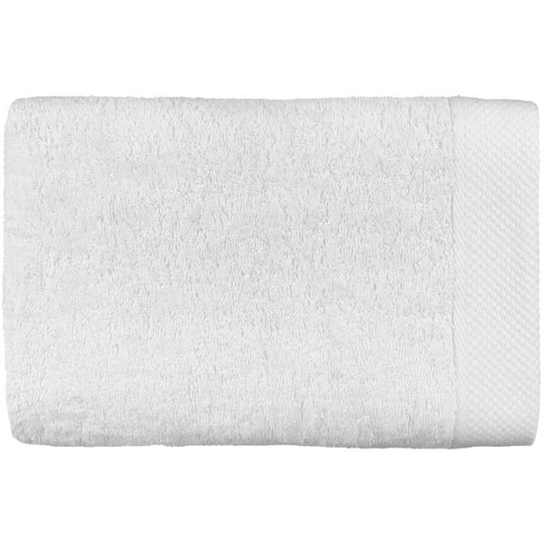 Badrakan "Soft" 100 x 150 cm 100% Kammad bomull / 600 gr/m² - Soft Vit