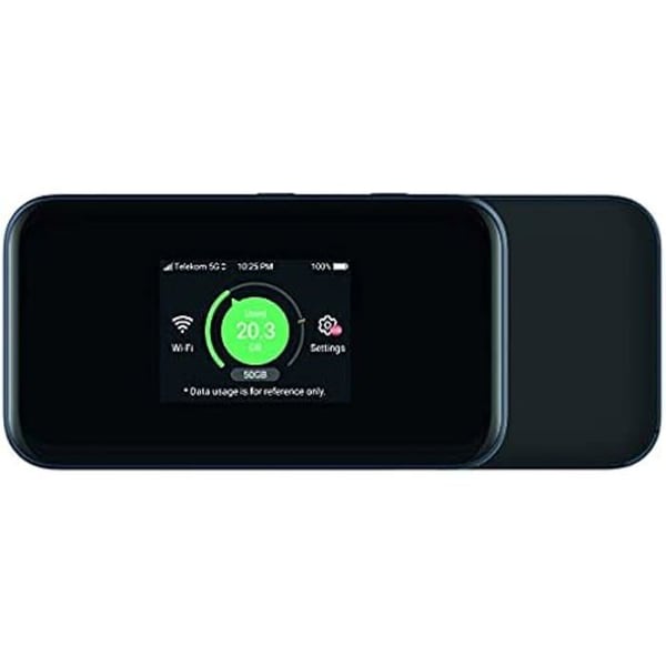 5G router - HTP - MU5001 - WiFi 6 - 6,1 cm pekskärm - 4500 mAh batteri