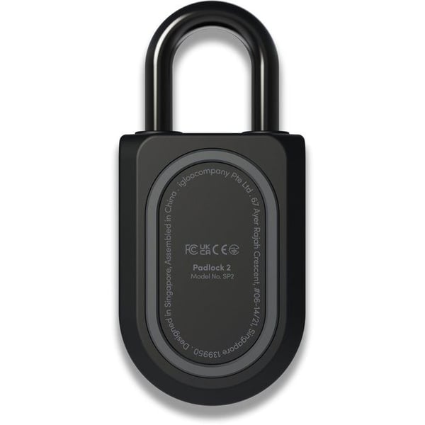 igloohome Smart Padlock 2 – Smart Lås med Kod och App – Robust och Vattentät