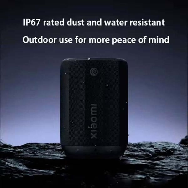 Mini Bärbar Bluetooth-högtalare - XIAOMI - QBH4274GL - Svart - Trådlös - Bluetooth 5.0