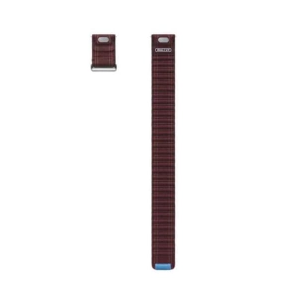 Band - SAMSUNG - Tygrem Burdeos - Bourgogne - S/M - Kompatibel med Galaxy Watch7/6/5 Pro/4