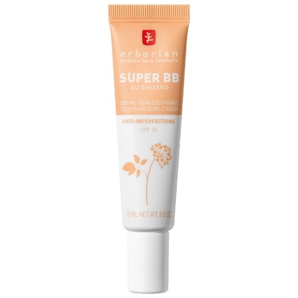 Foundation - ERBORIAN - Super BB Cream - Anti-imperfections - SPF20 - Guld 15 ml