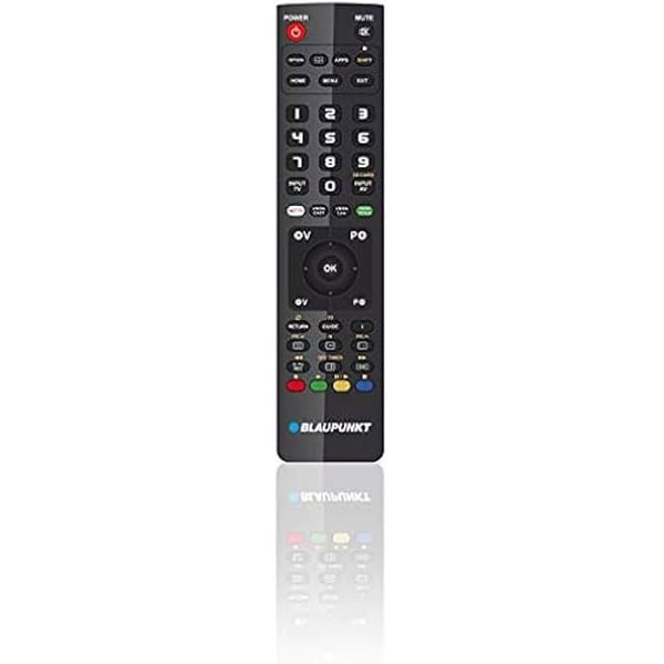 Universell fjernkontroll - BLAUPUNKT - Panasonic - Klar til bruk - Enkel kontroll - Svart