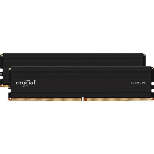 Crucial Mémoire RAM DDR5 Pro - 32GB Kit (16GBx2) - 5600 MT/s - CL46