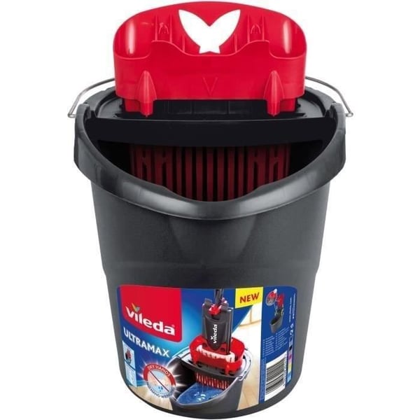VILEDA - UltraMax Power 2 i 1 hink och torkare - 10 L - Plastikk