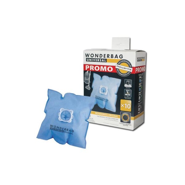 Sacs microfibrer i 10-pack WONDERBAG WB408120 för Dammsugare