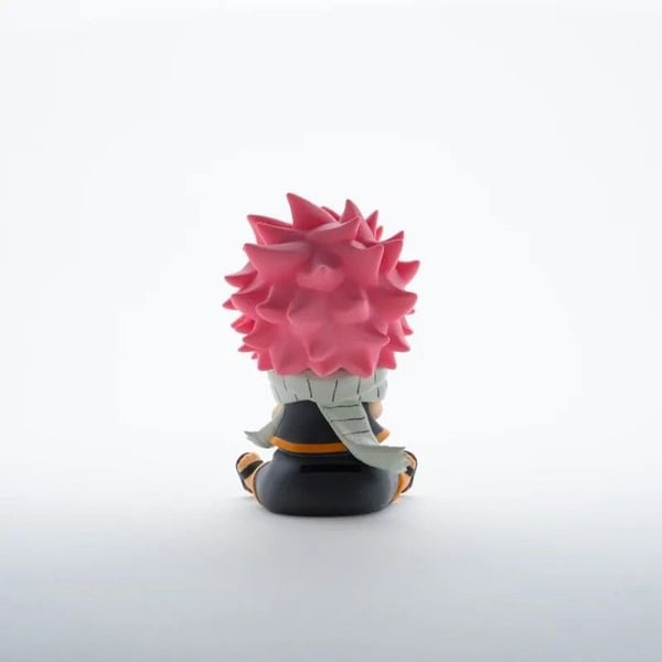 Spargris - PLASTOY - Fairy Tail Natsu - PVC - Vit - Inredning- USED