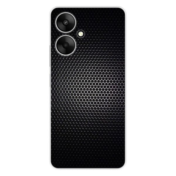 Tryckt silikonfodral som är kompatibelt med Xiaomi Redmi 13C 5G Dark Metal