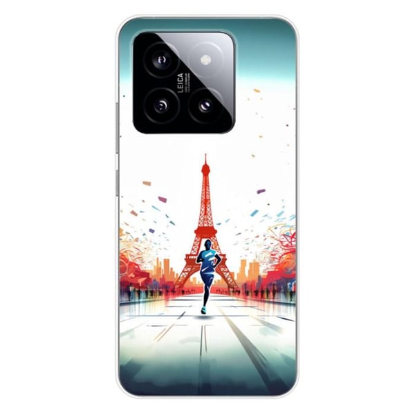 Silicone-skal - Kompatibel med Xiaomi 14 Pro - design olympiska spel