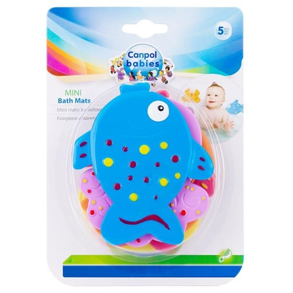 Antiskydd badmatta för baby - Canpol Babies - Mini Maty - Badkar säkerhet