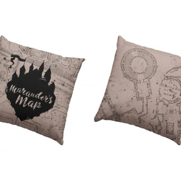 HARRY POTTER - Marauder's Map - Kudde '45x45x12cm'