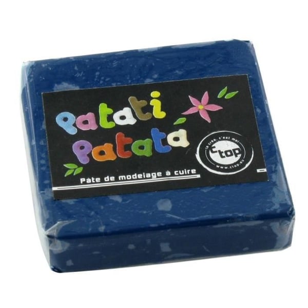 Polymer Clay - CTOP - Patati Patata - Mörkblå - Mjuk och lätt att modellera