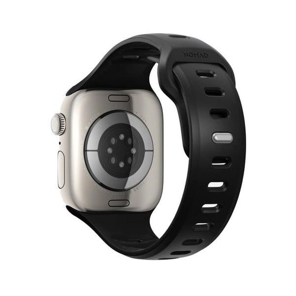 Nomad sportarmband för Apple Watch 45/46mm svart