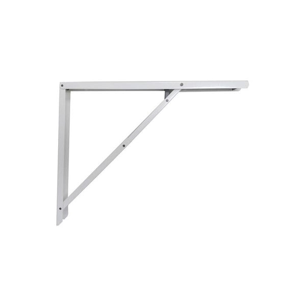 Vikbart fäste - FEPRE - 40 x 52 cm - Stål - Vit lampskärm - Högt motstånd