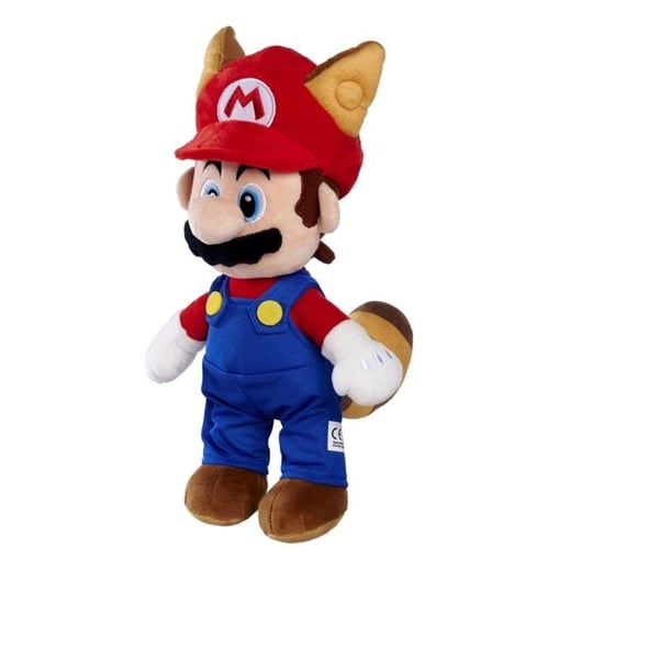Simba - Super Mario - Tanuki Mario Plush 30 cm