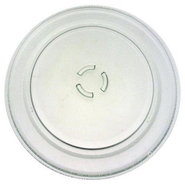 Skivbord i glas - Whirlpool - AMW516 - AMW546/IX - Ø40cm - Dubbla integrerade mikrovågor