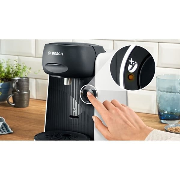 Multidrycksmaskin - BOSCH - TASSIMO - T16 Finesse vit - 1400 W
