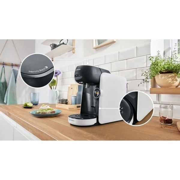 Multidrycksmaskin - BOSCH - TASSIMO - T16 Finesse vit - 1400 W