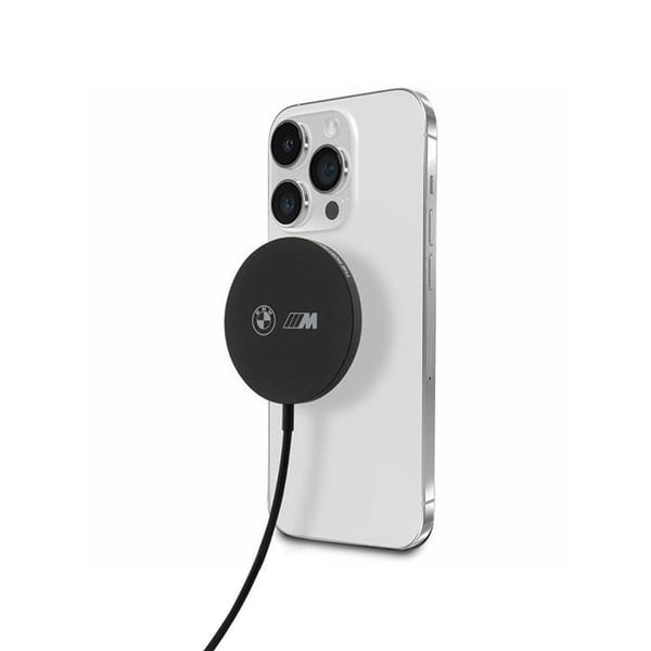 Laddare telefon - BMW - BMW000636 - M Edition - Kompatibel med Magsafe - 15W Svart