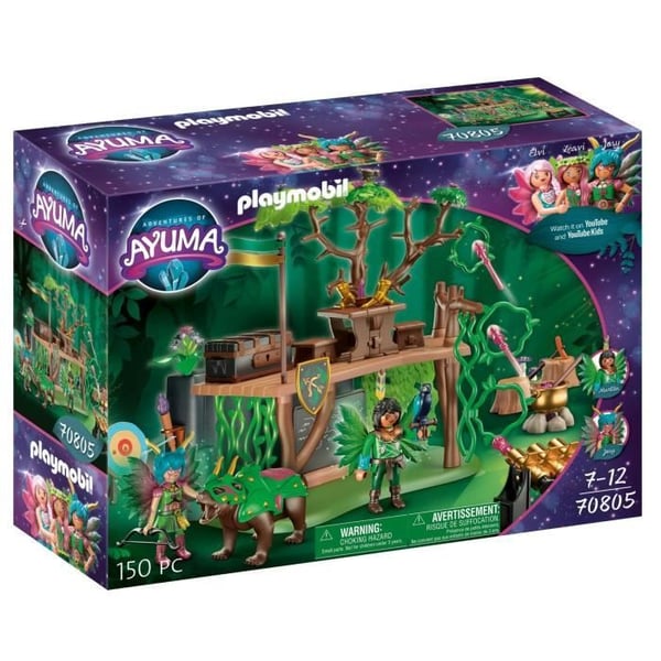 PLAYMOBIL - 70805 - AYUMA - Fairy träningsläger med 2 figurer och djur