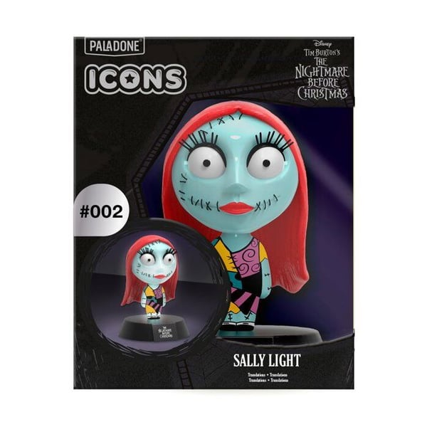 Dekorativ lampe - PALADONE - Sally ikon lys - 10 cm - Multifarvet - Officiel licens