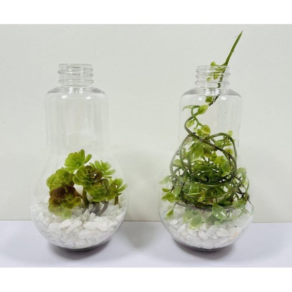Konstgjord växt - Sedum - Plast - 9,5 x 8 cm