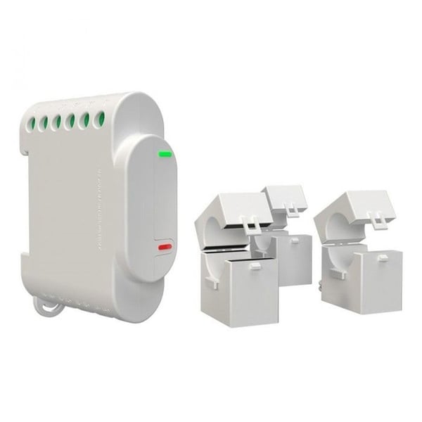 Shelly 3Em energimätare styrd av wifi.