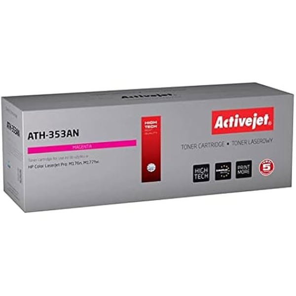 Tonerpatron - Activejet - ATH-353AN - Kompatibel Magenta - 1100 sidor - 5 års garanti
