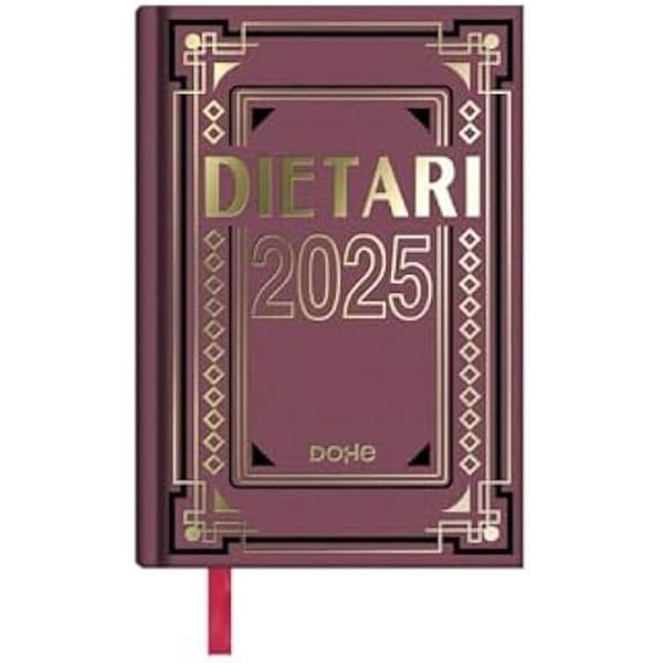 Agenda - DOHE - 2025 - 1 dag per sida - Hårda omslag - 11,5 x 16,5 cm