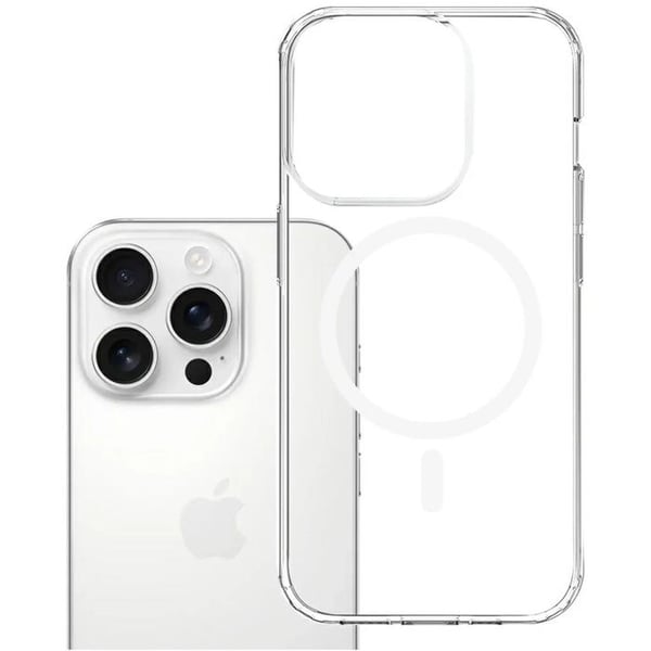 3mk Armor MagCase för iPhone 16 Pro Max - Transparent