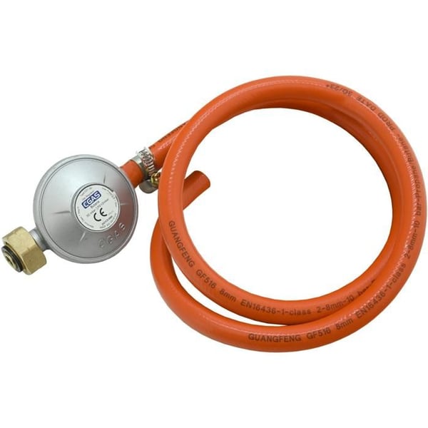 CATTARA Gasregulator 30mbar EN16129 - set 0,9m slang