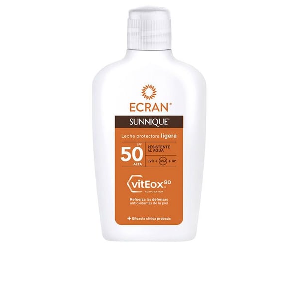 Kroppsmjölk skyddande ECRAN SUNNIQUE SPF50 200 ml Kroppsmjölk skyddande ECRAN SUNNIQUE SPF50 200 ml