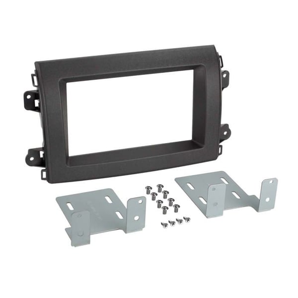 2-DIN-fasad kompatibel med Citroën Jumper/Fiat Ducato/Opel Movano
