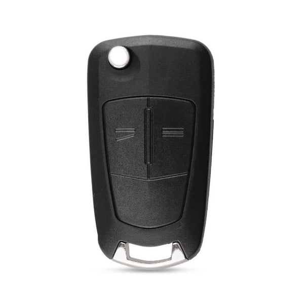 Nyckelskal med 2 knappar kompatibelt för Opel Astra H Corsa D Vectra C Zafira Astra Vectra Signum (2 knappar)