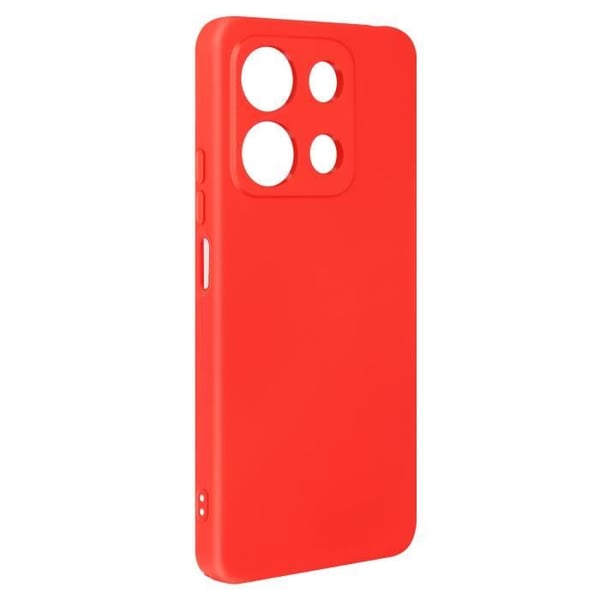 Fodral till Xiaomi Redmi Note 13 4G Soft-touch Anti-fingeravtryck Röd