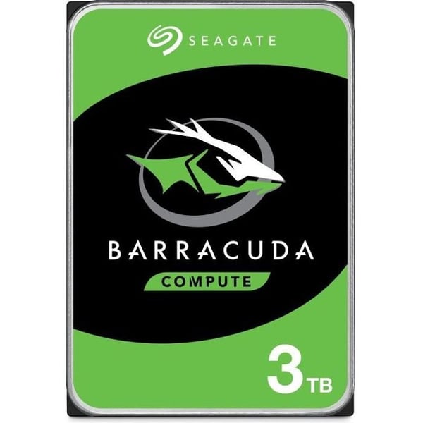 SEAGATE - Intern hårddisk - BarraCuda - 3TB - 5400 rpm - 3,5"