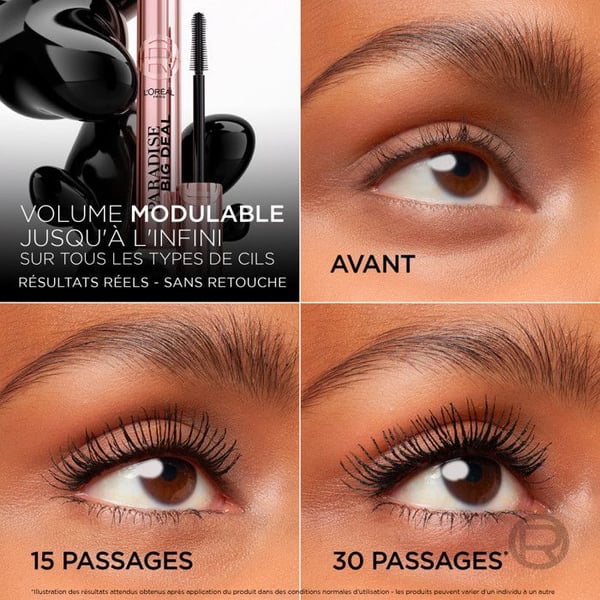 L'Oréal Paris Paradise Big Deal Mascara Vattentålig Noir 9.9ml